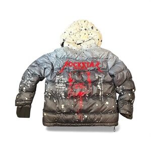 Rockstar Original Men's Gray/Black Puffer Jacket